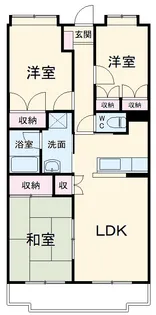 ラークビレッジ【3階】の間取り