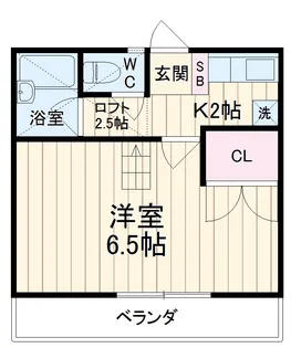 アイランドA【2階】の間取り