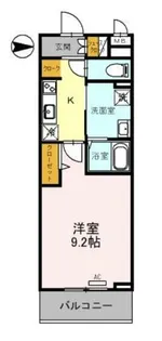 ストーリーズ うずまさ【208号室】の間取り