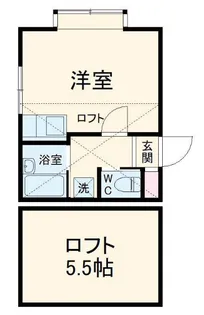 スブニール横浜【2階】の間取り