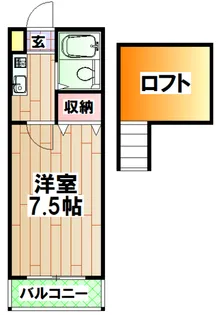 エスポワールⅠ【1階】の間取り