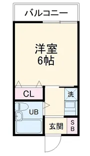 横須賀ヒルトップレジデンス【102号室】の間取り