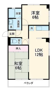 ALLEN TOWN【3階】の間取り