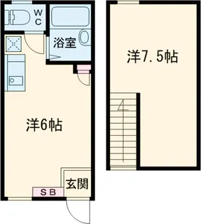 ミヨシハイツ【2階】の間取り