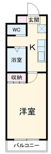 A・City八帖【5階】の間取り