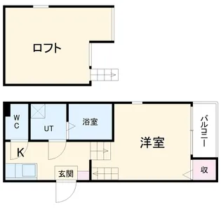 レガート野並【1階】の間取り