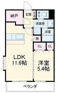 プレシャス【2階】の間取り