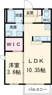 クレモア【2階】の間取り