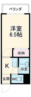 マンション桜井【2階】の間取り
