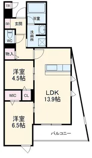 東浦ガーデンヒルズ桜タワー【2階】の間取り
