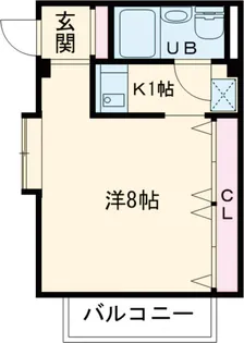 グランベル祖師谷【503号室】の間取り