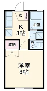 ドエリング【1階】の間取り