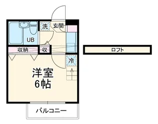 プレジオ南花島【2階】の間取り