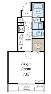 リブリ・小岩【1階】の間取り