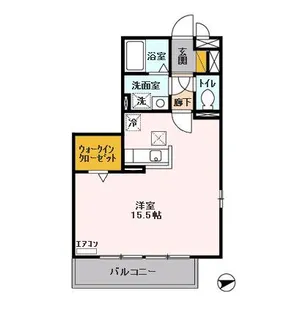 ボナール壱番館【1階】の間取り