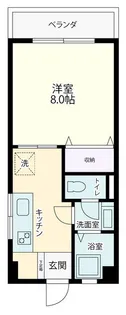 新屋第一マンション【3階】の間取り