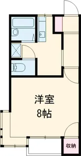 サンハイム【207号室】の間取り
