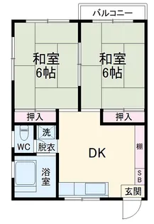 清宮ビル【201号室】の間取り