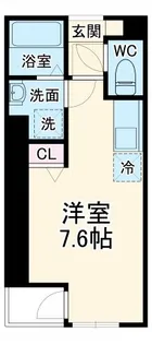 ライフモリ18号館【1階】の間取り