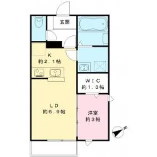 エトワール Ⅱ【2階】の間取り