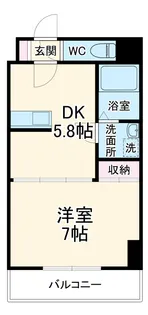 ロゼットⅢ【5階】の間取り