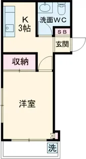 ビジョンコーポ【4階】の間取り