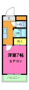 ドラル西院【2階】の間取り