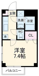 クラリーチェ【2階】の間取り