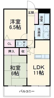 フェリス南平【502号室】の間取り