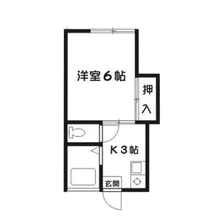エクセル厚木【1階】の間取り