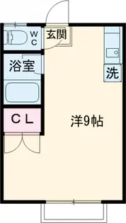 ベルデ自由が丘 B棟【107号室】の間取り