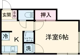 TREAT【204号室】の間取り