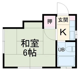 ローズノーブル【1階】の間取り