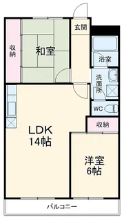 第一メゾン春日野【202号室】の間取り