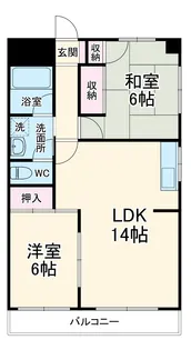 第一メゾン春日野【3階】の間取り