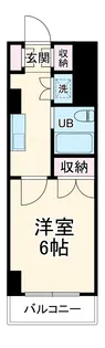ベルローズタキモト【3階】の間取り