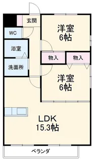 エクセル祥雲【8階】の間取り