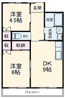 Re・Pose半田山【2階】の間取り