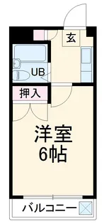 シャルマン谷塚南【2階】の間取り
