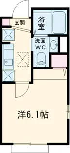 ウインドテラス高砂【1階】の間取り