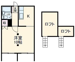 レイーナ北習志野【1階】の間取り