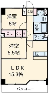 カーサ ジ マーレ【903号室】の間取り