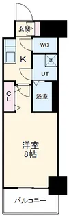 エスリード金山クラッシィ【14階】の間取り