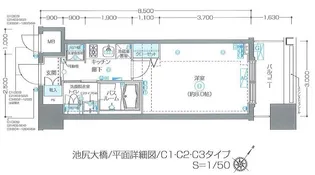 ZOOM池尻大橋【904号室】の間取り