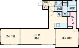 FARE目白【1階】の間取り