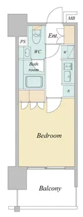 ブランシエスタ西船橋【2階】の間取り