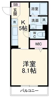 SIGNATURE武蔵中原【2階】の間取り