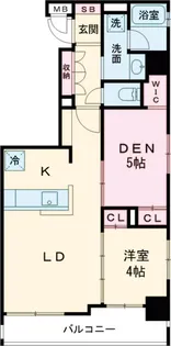 南千住レジデンス【1階】の間取り