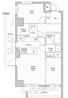 南千住レジデンス【7階】の間取り