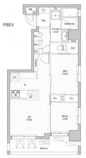 南千住レジデンス【4階】の間取り